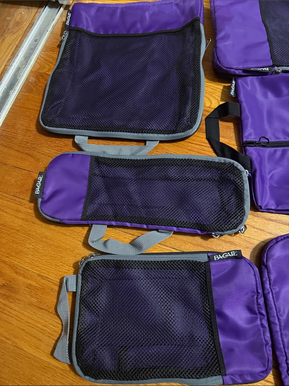 Purple Compression Packing Cubes - Picture 2 of 3